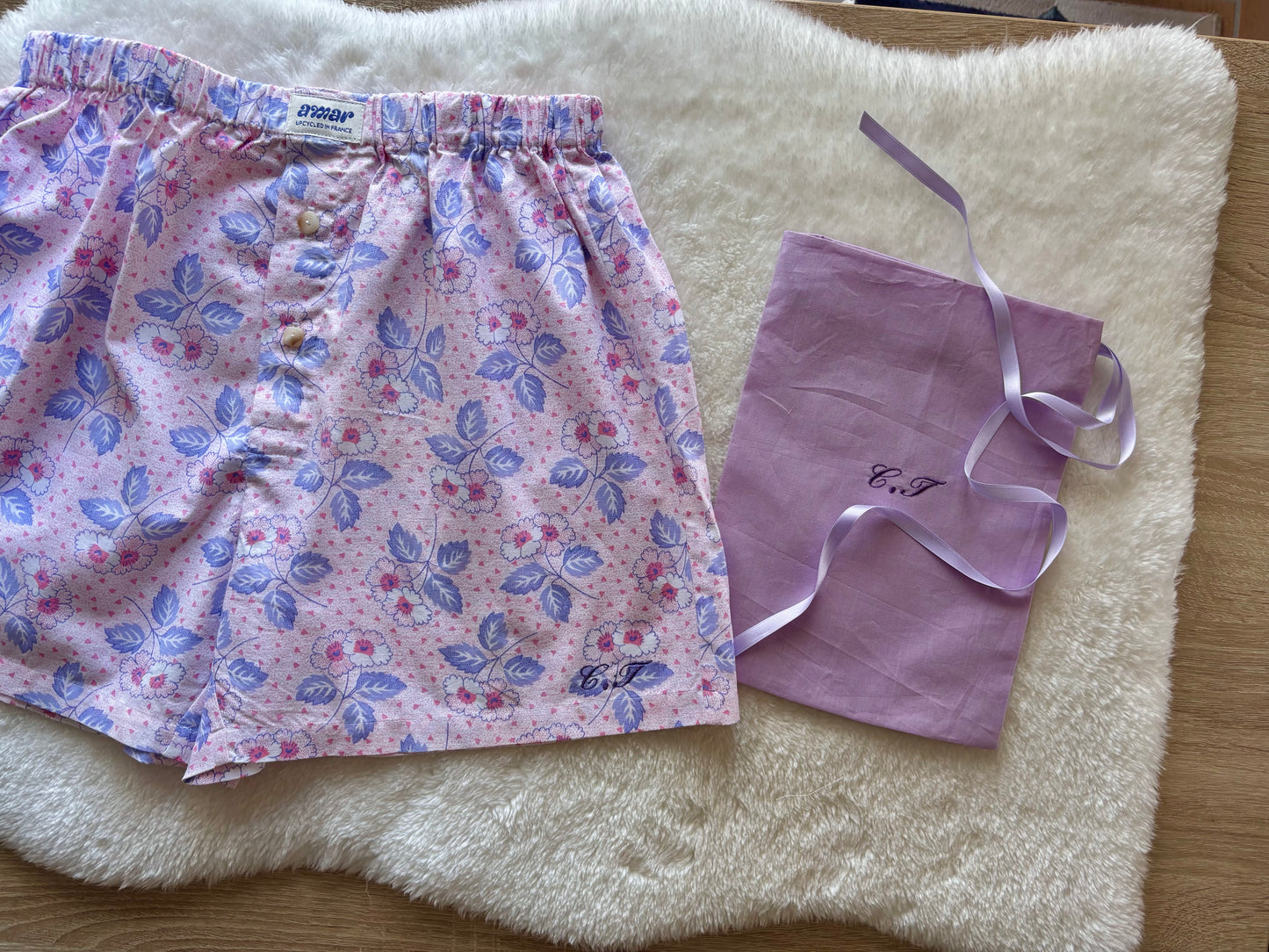 Broderie pour initiales