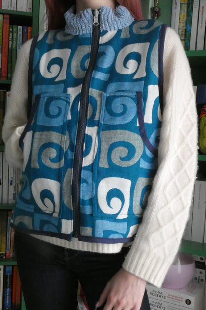 Gilet réversible - taille S & M