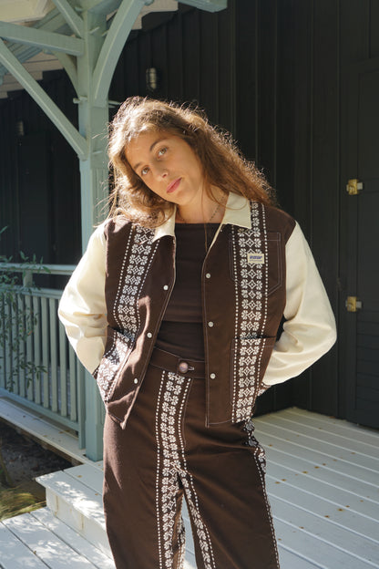 Veste réversible Adishatz Chocolat 
