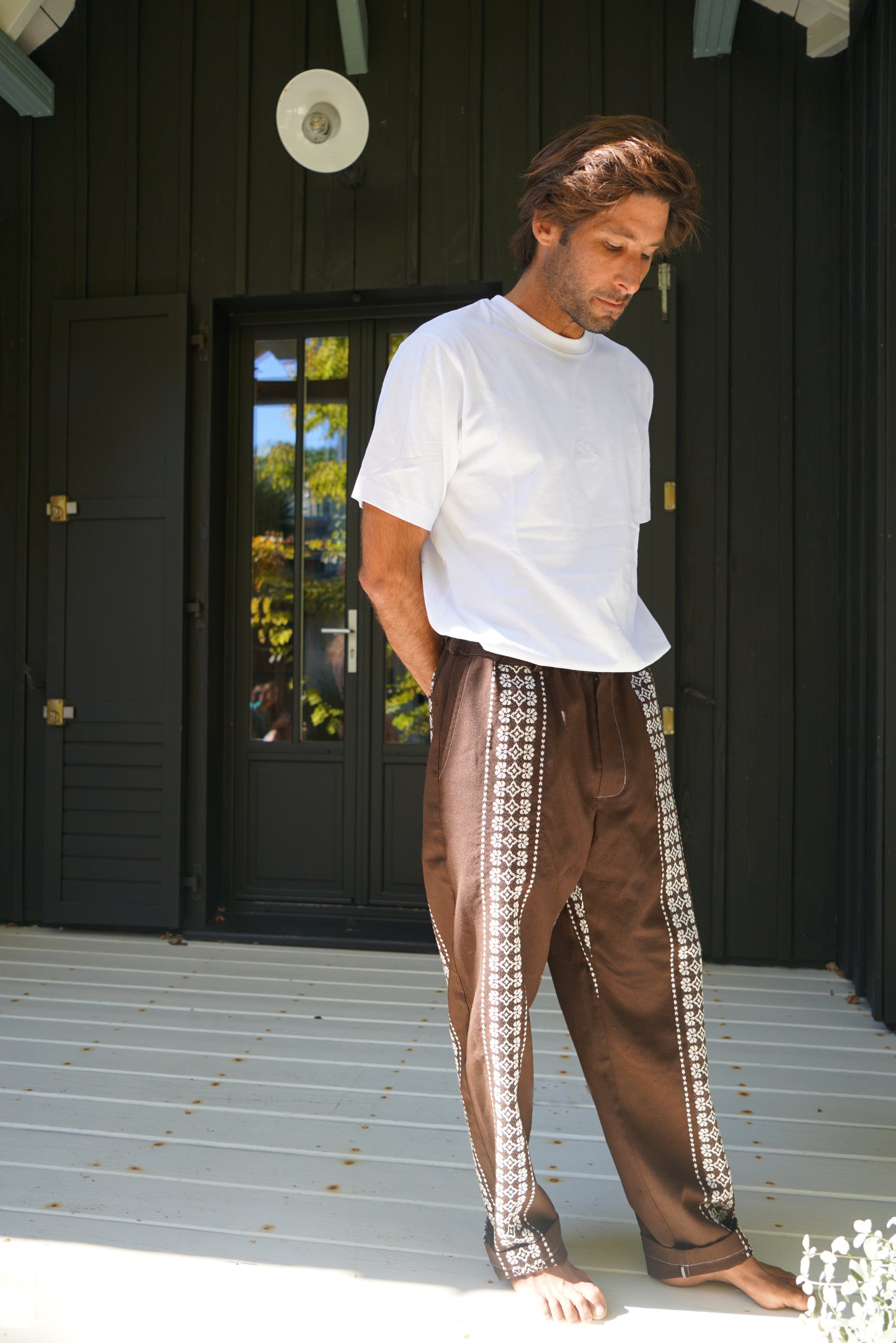 Pantalon Enzo Adishatz Chocolat