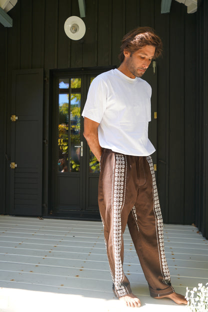 Pantalon Enzo Adishatz Chocolat
