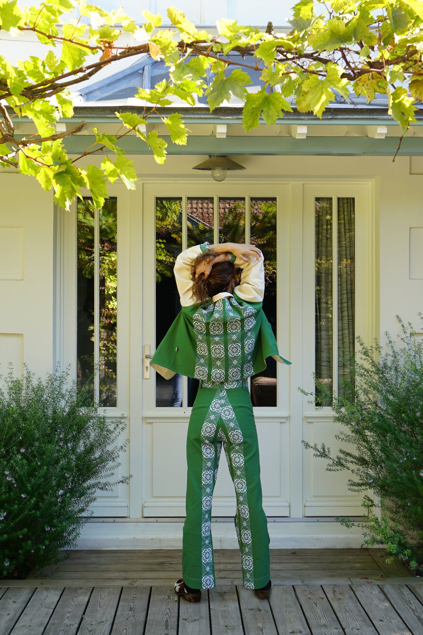 Pantalon 70, Adishatz, Vert