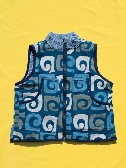 Doudoune sans manches reversible