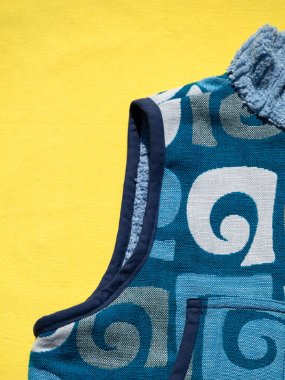 Doudoune sans manches reversible