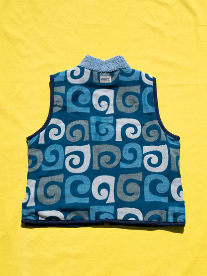 Doudoune sans manches reversible