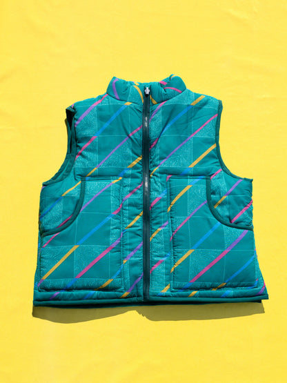 Doudoune sans manches reversible