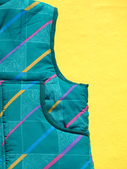 Doudoune sans manches reversible