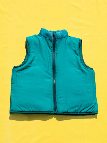 Doudoune sans manches reversible