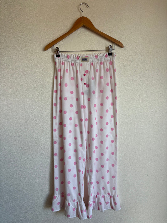Pantalon Yogi à pois rose