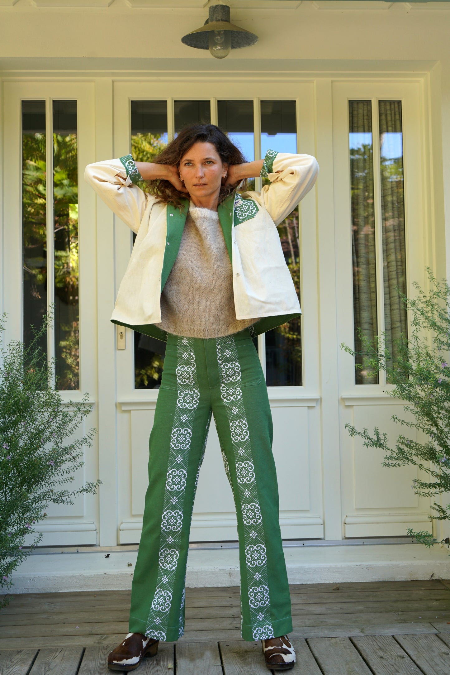 Veste réversible Adishatz Verte