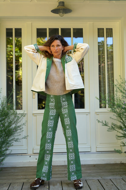 Veste réversible Adishatz Verte