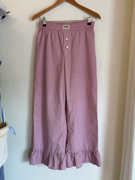 Pantalon yogi à pois