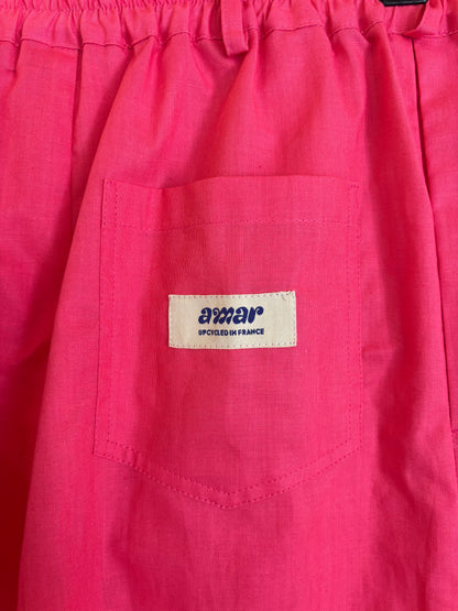 Pantalon Marin rose unis