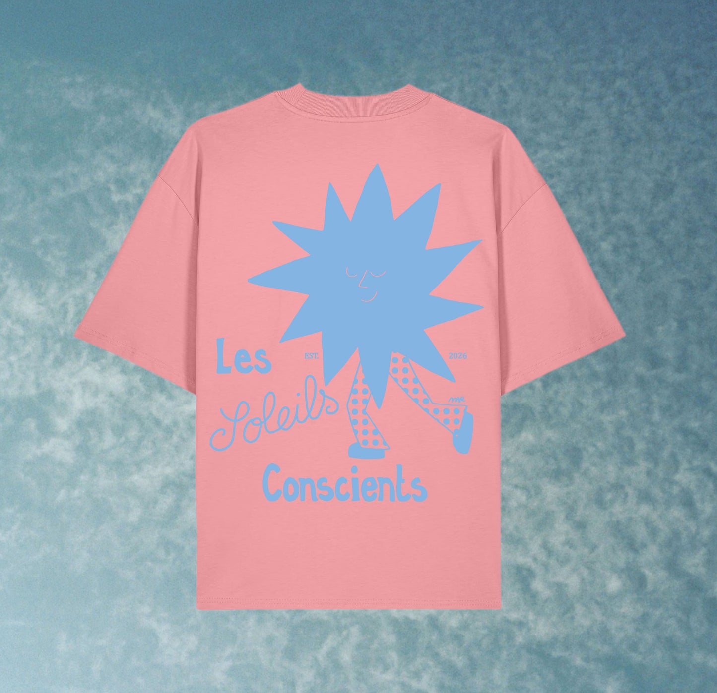 T-shirt Soleils conscients - Rose
