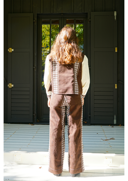 Pantalon 70, Adishatz, Chocolat