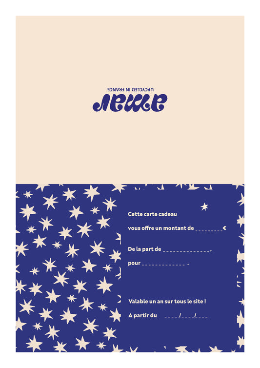 CARTE CADEAU AMAR