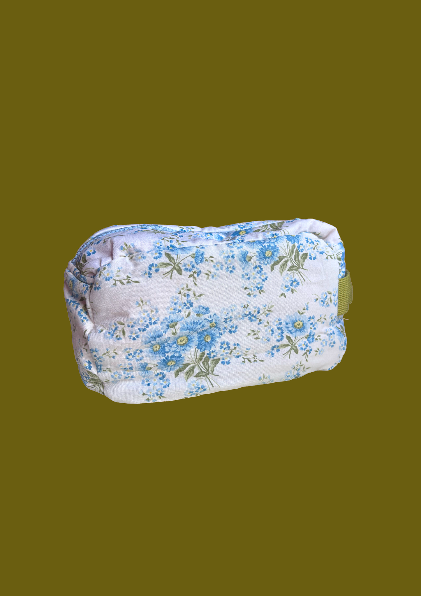 Trousse rétro fleurie
